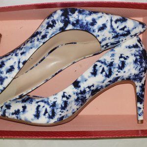 Kelly & Katie Blue Tie Dye Pointed Toe Misha Classic Pumps Heels Size 10M